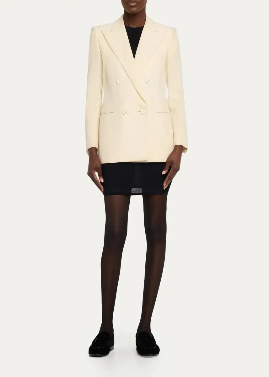 Saint Laurent Le Loafers in Velvet | Thumbnail 3 Saint Laurent Le Loafers in Velvet | Thumbnail 3