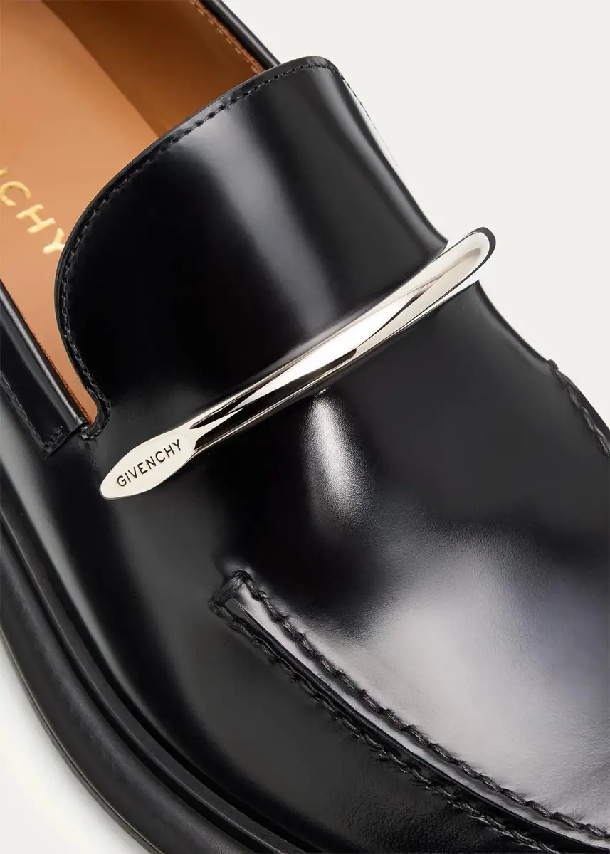 Givenchy Pinch Leather Loafers | Thumbnail 3