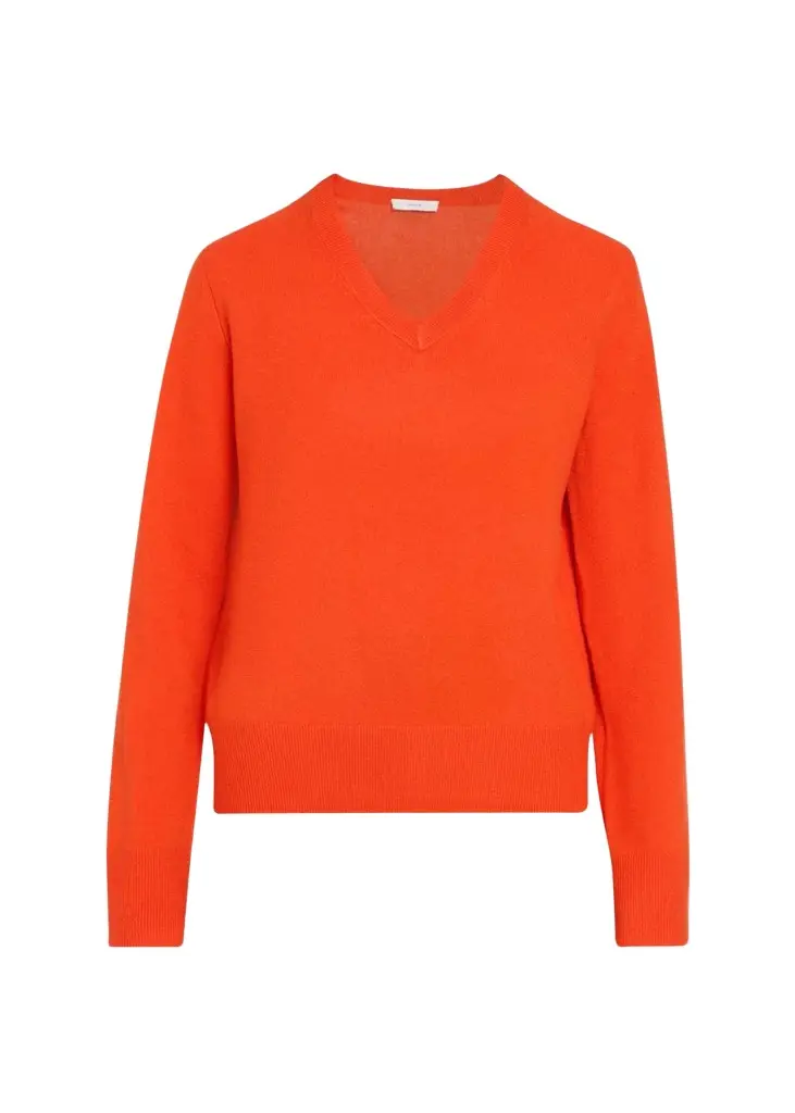 Vince Metal Button Wool-Cashmere Cardigan