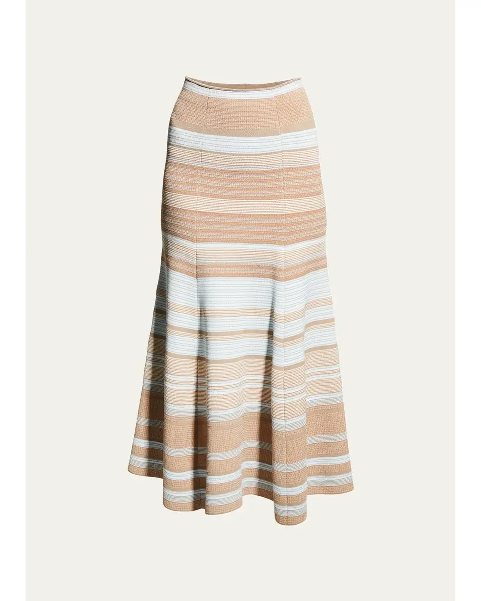 Giorgio Armani Stripe Knit Midi Skirt | Thumbnail 5 Giorgio Armani Stripe Knit Midi Skirt | Thumbnail 5