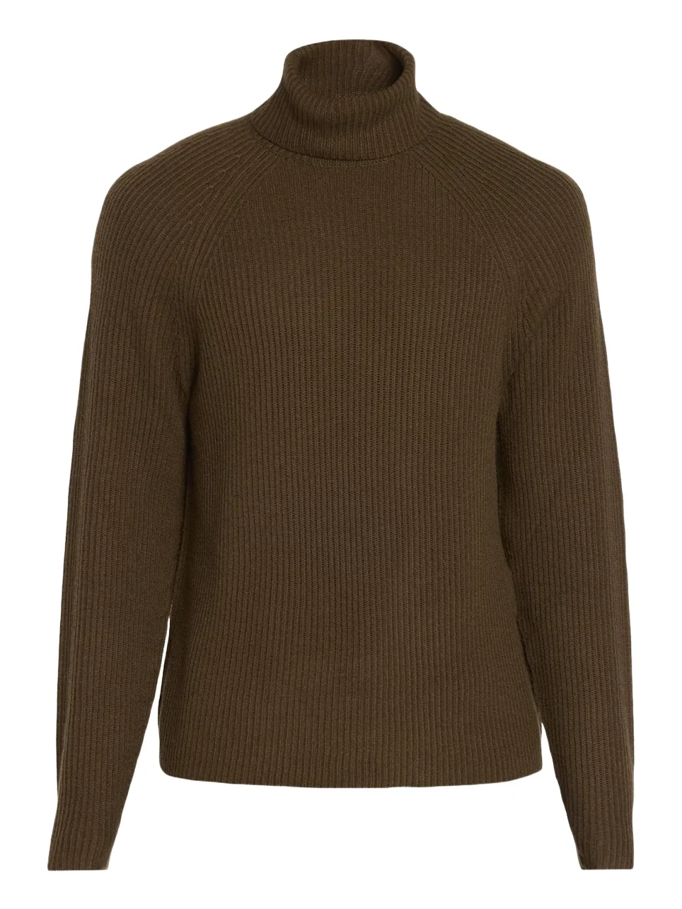 Men's Rib-Knit Cashmere Turtleneck Sweater Men's Rib-Knit Cashmere Turtleneck Sweater