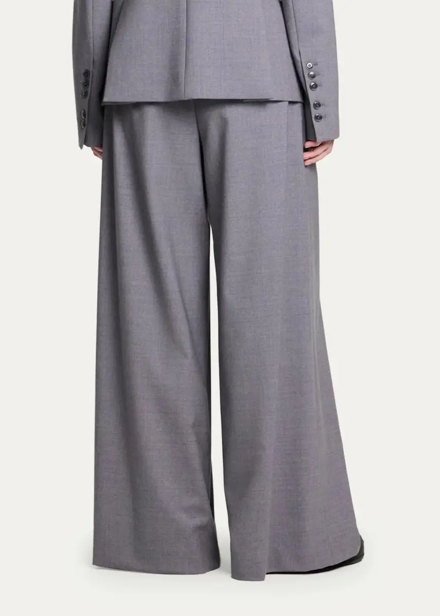 TWP Avery Pleated Wide-Leg Trousers | Thumbnail 3 TWP Avery Pleated Wide-Leg Trousers | Thumbnail 3