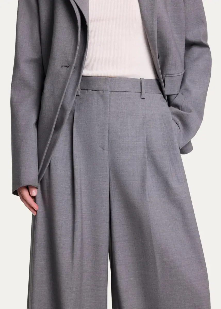 TWP Avery Pleated Wide-Leg Trousers | Thumbnail 5 TWP Avery Pleated Wide-Leg Trousers | Thumbnail 5