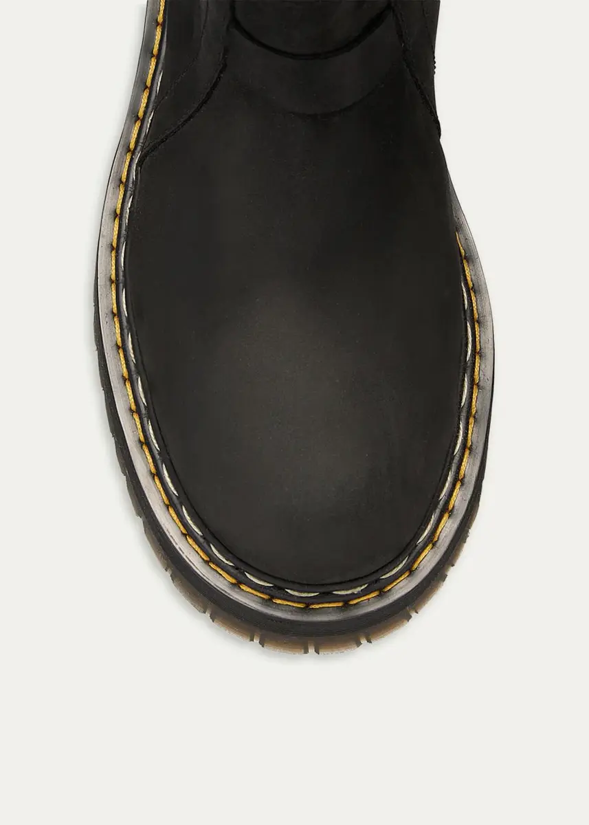 Rick Owens x Dr. Martens Men's FW26 Quad Sole Nubuck Leather Pull-On Boots | Thumbnail 3 Rick Owens x Dr. Martens Men's FW26 Quad Sole Nubuck Leather Pull-On Boots | Thumbnail 3