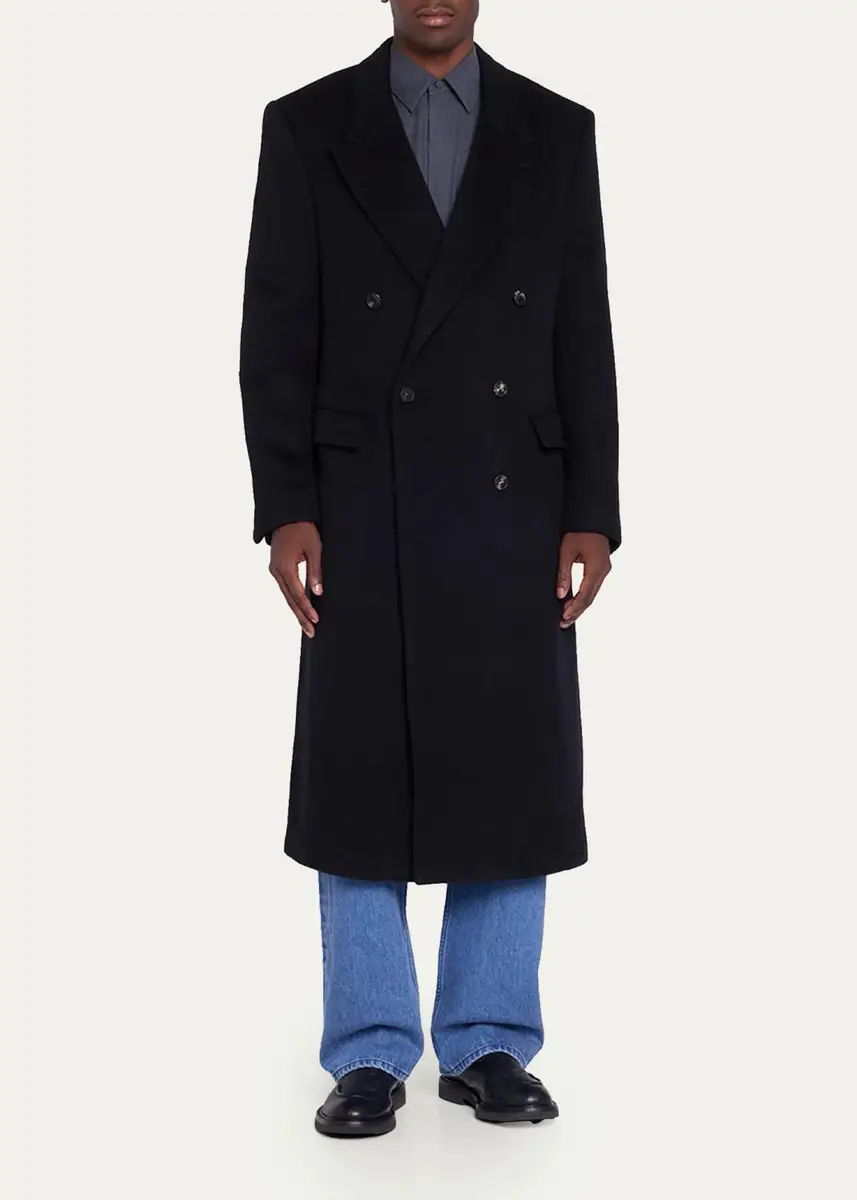 Gabriela Hearst Men's Brannick Cashmere Overcoat | Thumbnail 2 Gabriela Hearst Men's Brannick Cashmere Overcoat | Thumbnail 2