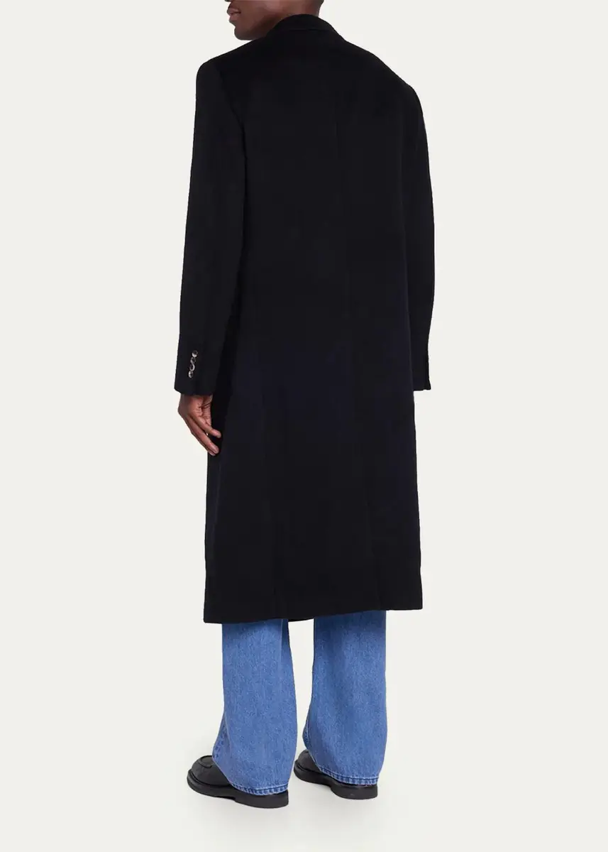 Gabriela Hearst Men's Brannick Cashmere Overcoat | Thumbnail 3 Gabriela Hearst Men's Brannick Cashmere Overcoat | Thumbnail 3