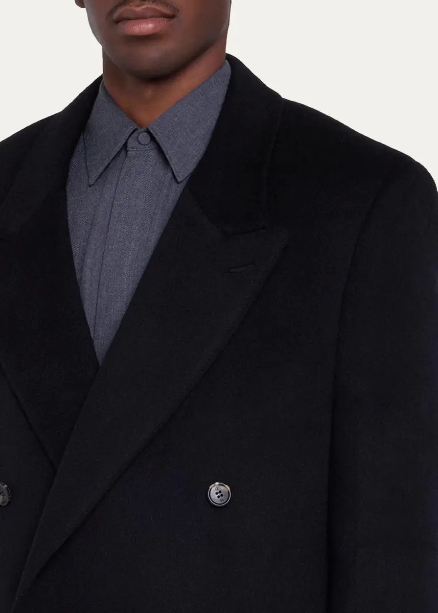 Gabriela Hearst Men's Brannick Cashmere Overcoat | Thumbnail 5 Gabriela Hearst Men's Brannick Cashmere Overcoat | Thumbnail 5