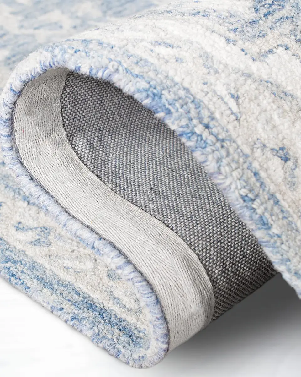 Lauren Ralph Lauren Percy Blue Hand-Woven Rug | Thumbnail 6 Lauren Ralph Lauren Percy Blue Hand-Woven Rug | Thumbnail 6