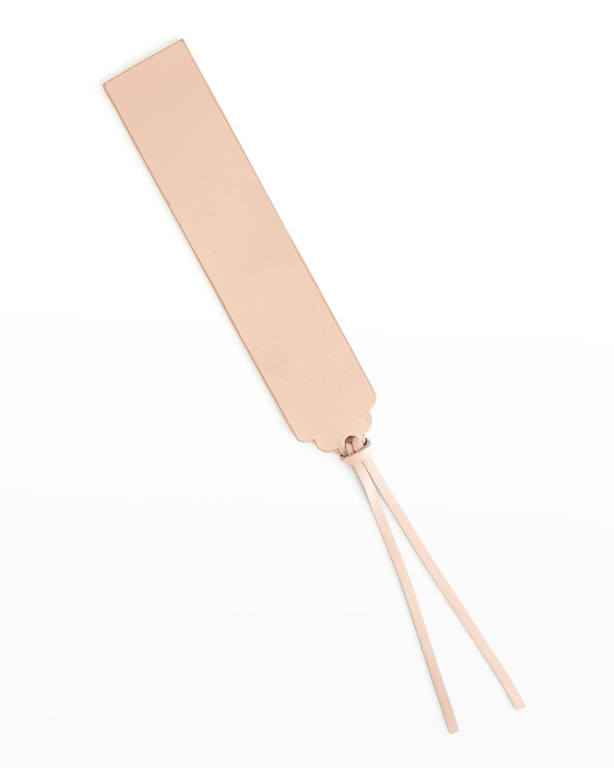 Personalized Leather Bookmark