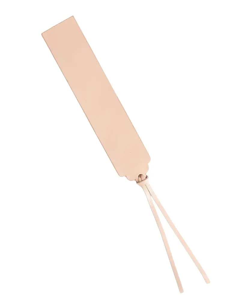 Personalized Leather Bookmark