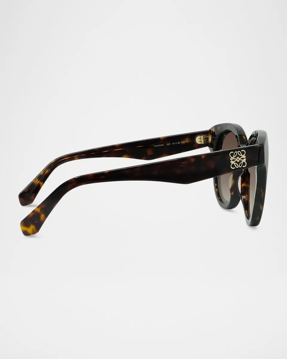 Loewe Mini Anagram 51mm Butterfly Sunglasses | Thumbnail 4 Loewe Mini Anagram 51mm Butterfly Sunglasses | Thumbnail 4