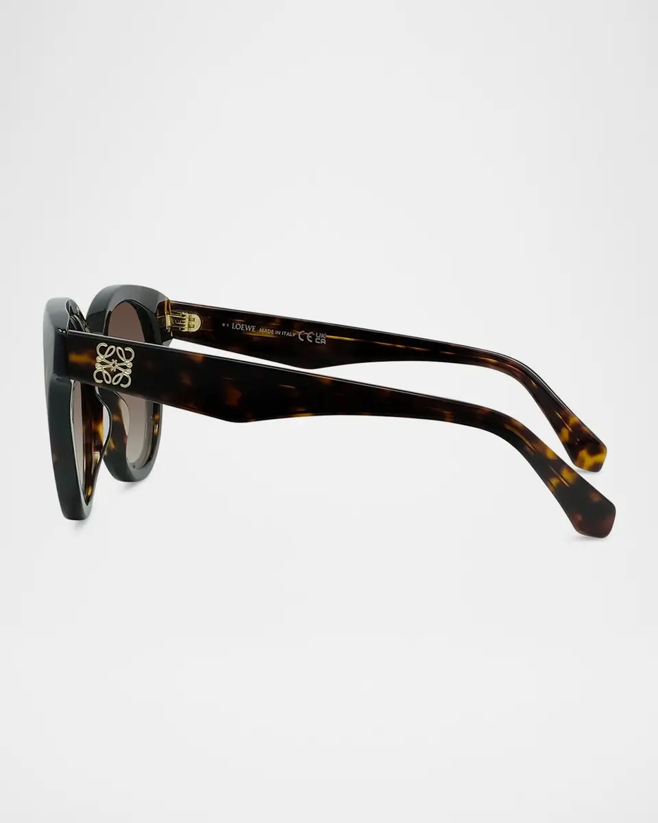 Loewe Mini Anagram 51mm Butterfly Sunglasses | Thumbnail 5 Loewe Mini Anagram 51mm Butterfly Sunglasses | Thumbnail 5