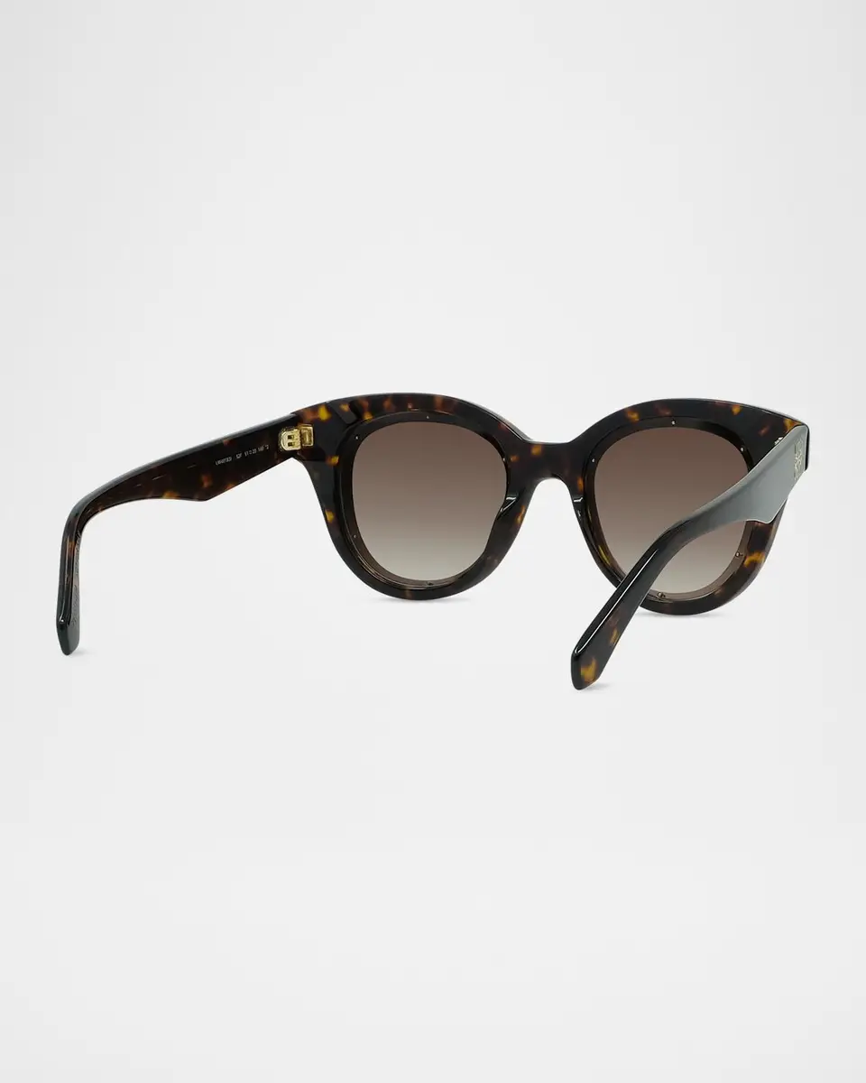 Loewe Mini Anagram 51mm Butterfly Sunglasses | Thumbnail 6 Loewe Mini Anagram 51mm Butterfly Sunglasses | Thumbnail 6