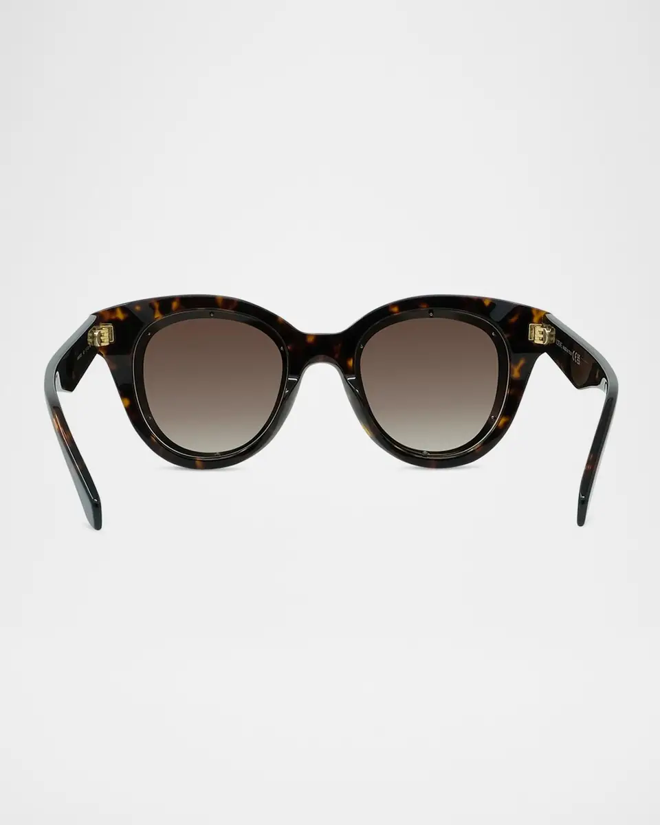 Loewe Mini Anagram 51mm Butterfly Sunglasses | Thumbnail 7 Loewe Mini Anagram 51mm Butterfly Sunglasses | Thumbnail 7