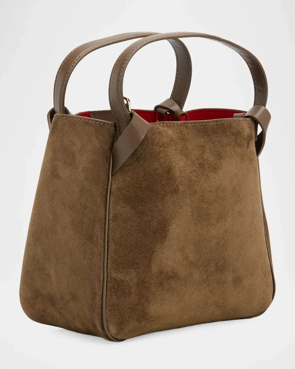 Christian Louboutin Bettina Mini Suede Tote Bag | Thumbnail 2 Christian Louboutin Bettina Mini Suede Tote Bag | Thumbnail 2