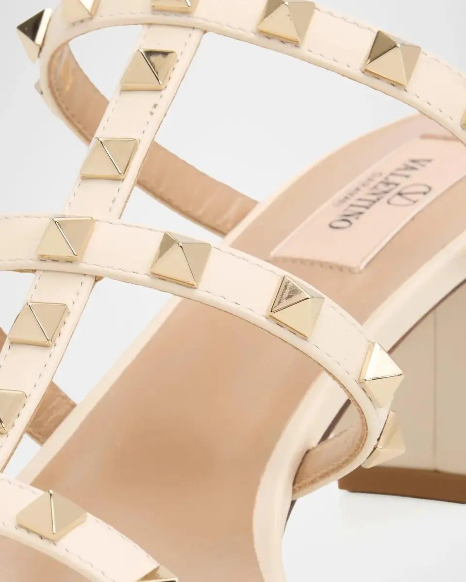 Valentino Garavani Rockstud Caged 60mm Slide Sandals | Thumbnail 6 Valentino Garavani Rockstud Caged 60mm Slide Sandals | Thumbnail 6