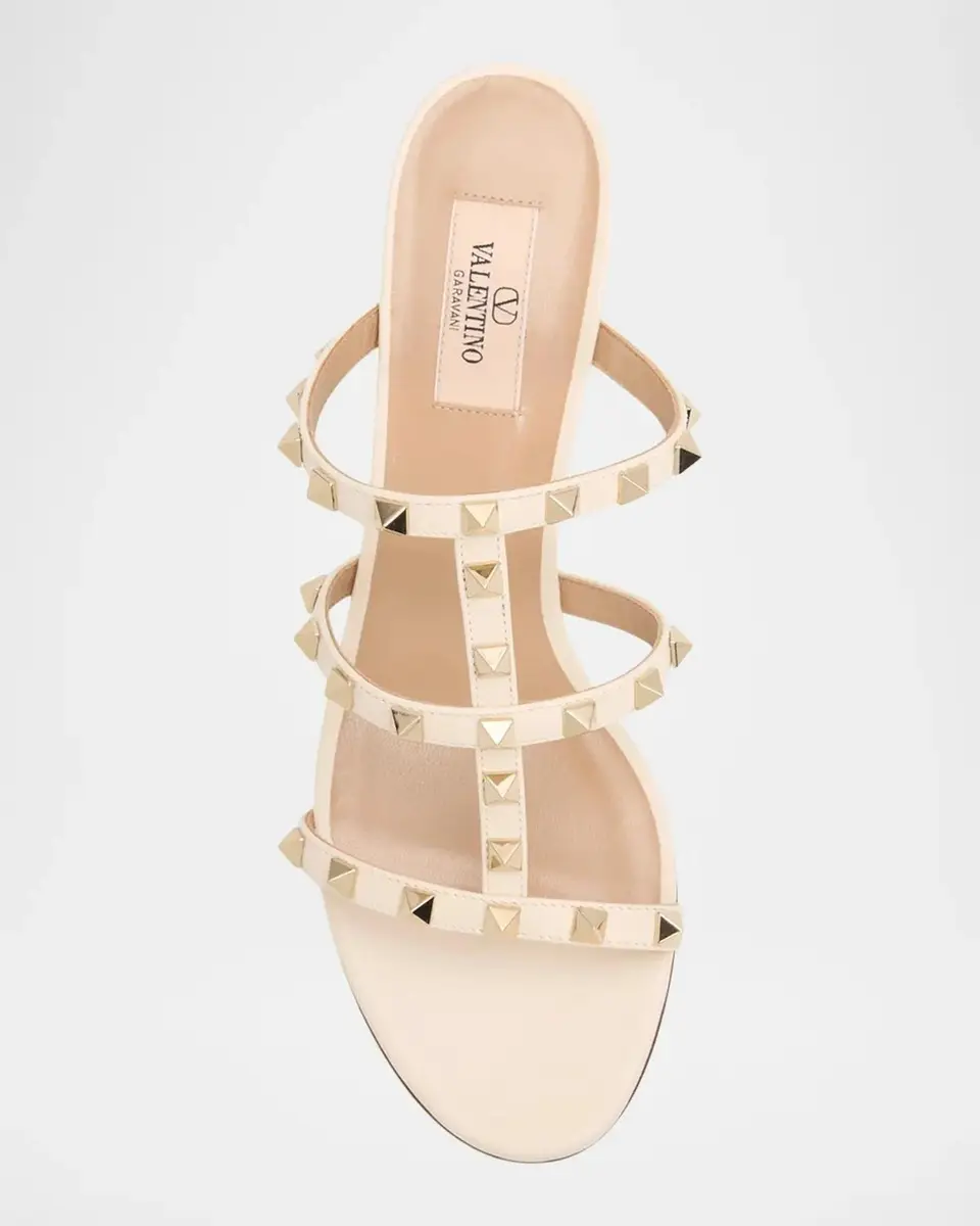 Valentino Garavani Rockstud Caged 60mm Slide Sandals | Thumbnail 7 Valentino Garavani Rockstud Caged 60mm Slide Sandals | Thumbnail 7