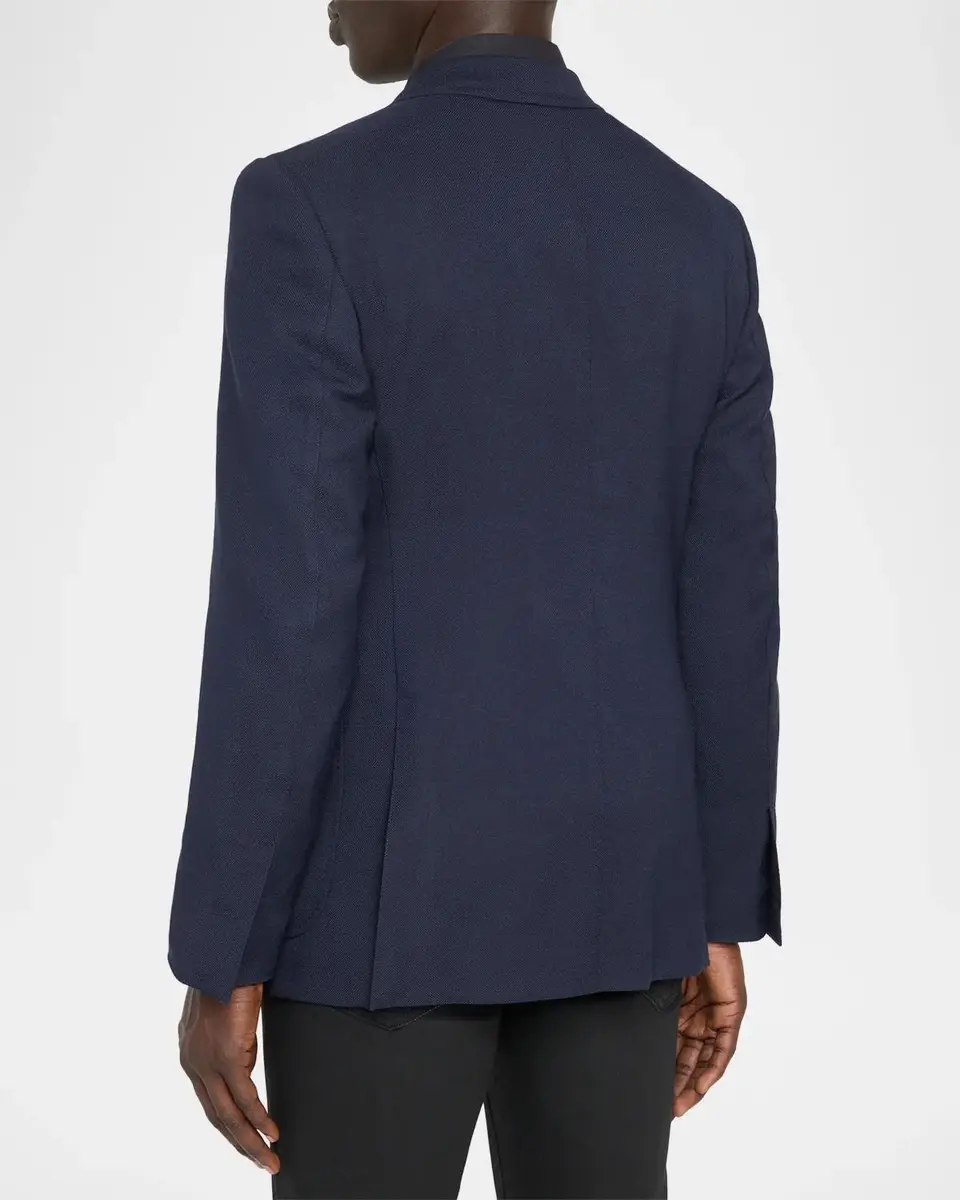 Tom Ford Men's Wool Hopsack Single-Breasted Sport Coat | Thumbnail 3 Tom Ford Men's Wool Hopsack Single-Breasted Sport Coat | Thumbnail 3
