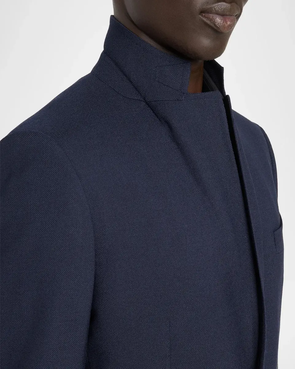 Tom Ford Men's Wool Hopsack Single-Breasted Sport Coat | Thumbnail 8 Tom Ford Men's Wool Hopsack Single-Breasted Sport Coat | Thumbnail 8