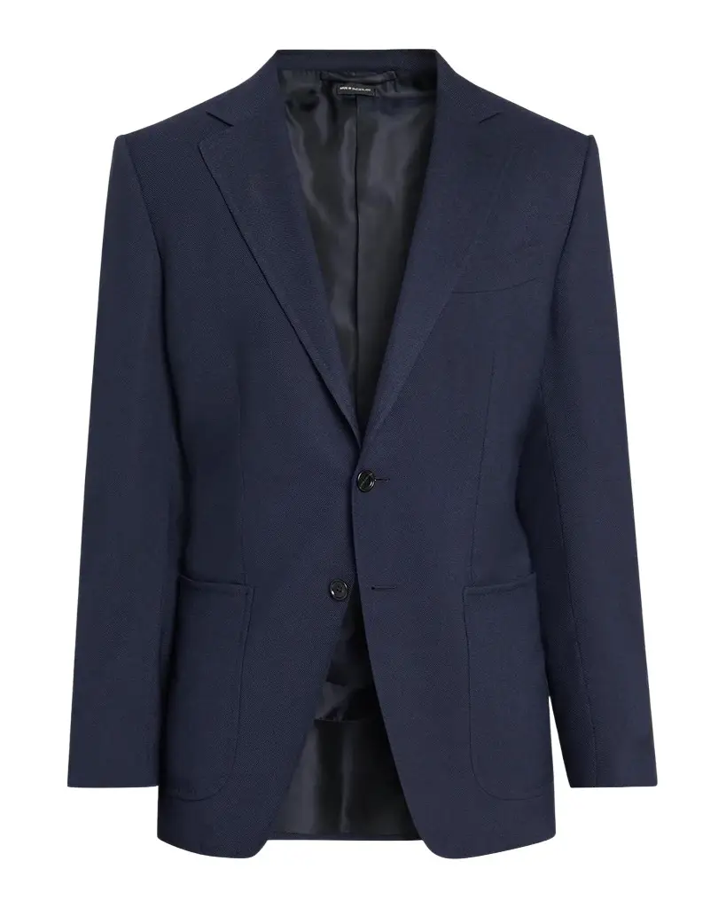 Tom Ford Men's Wool Hopsack Single-Breasted Sport Coat