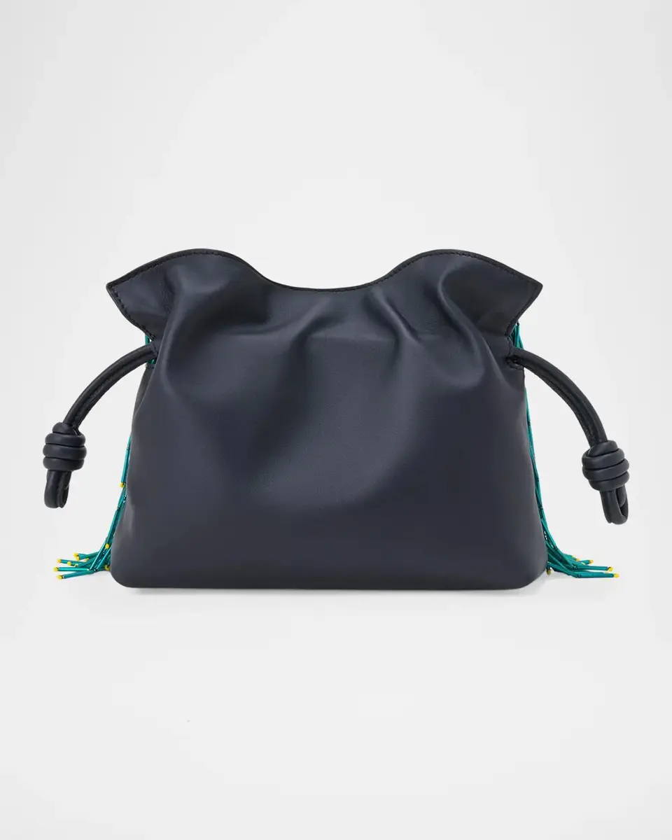 Loewe Flamenco Beaded Leather Clutch Bag | Thumbnail 8