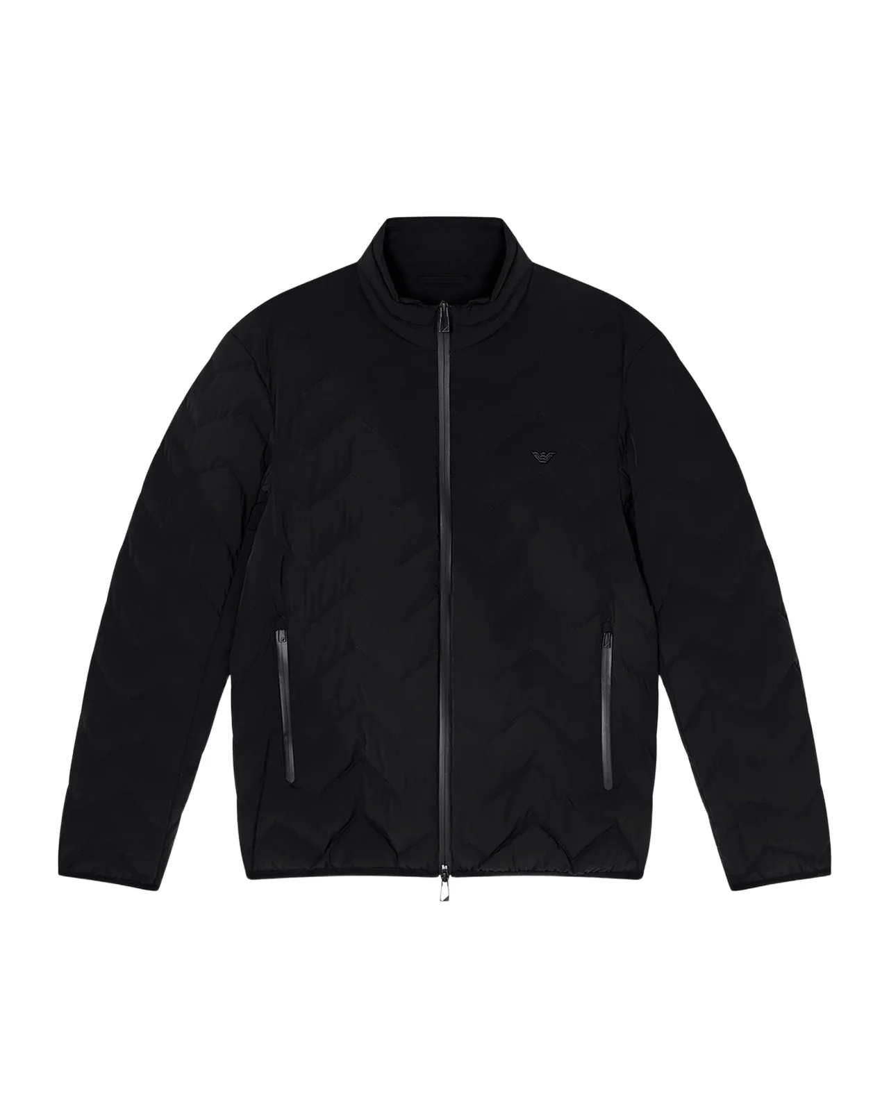Emporio Armani Men's Down Chevron-Quilted Nylon Jacket