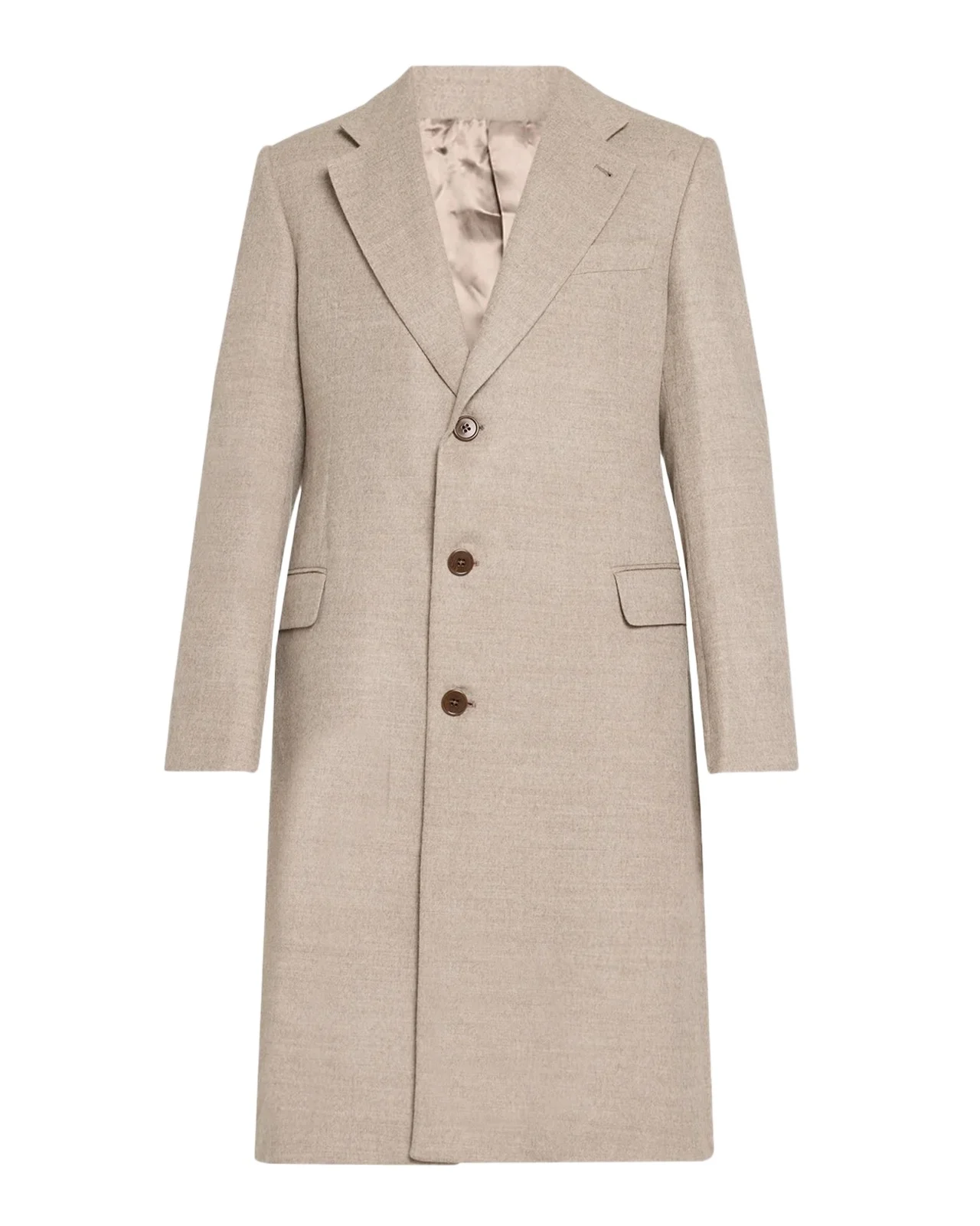 Emporio Armani Men's Wool and Cashmere Overcoat