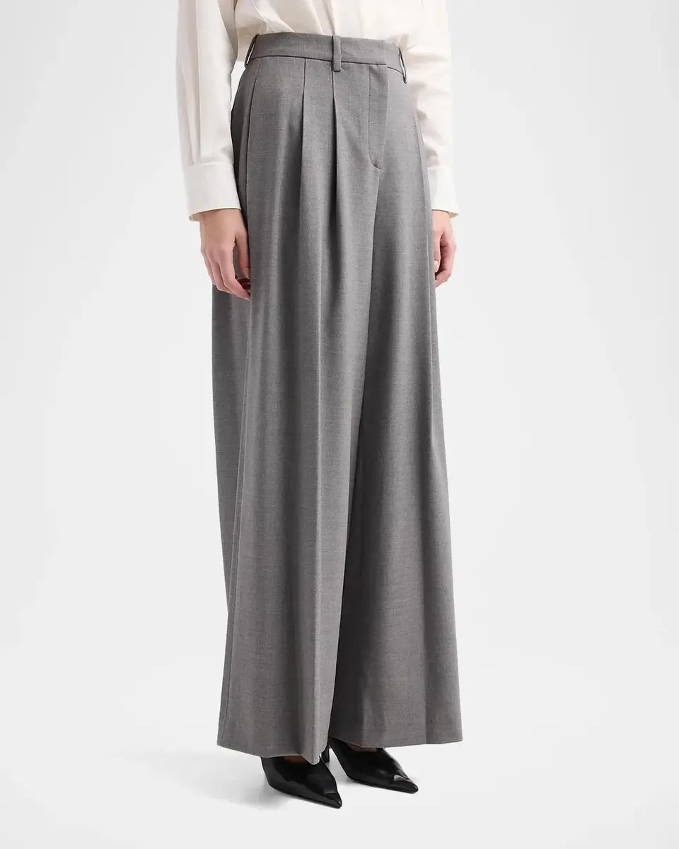 TWP Avery Pleated Wide-Leg Trousers | Thumbnail 4 TWP Avery Pleated Wide-Leg Trousers | Thumbnail 4