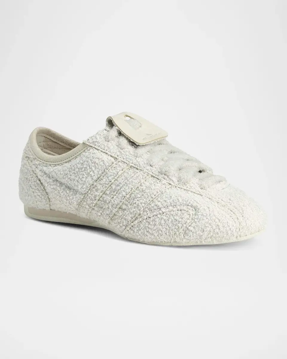 adidas by Stella McCartney Sportswear 76 Fleece Low-Top Trainers | Thumbnail 3 adidas by Stella McCartney Sportswear 76 Fleece Low-Top Trainers | Thumbnail 3