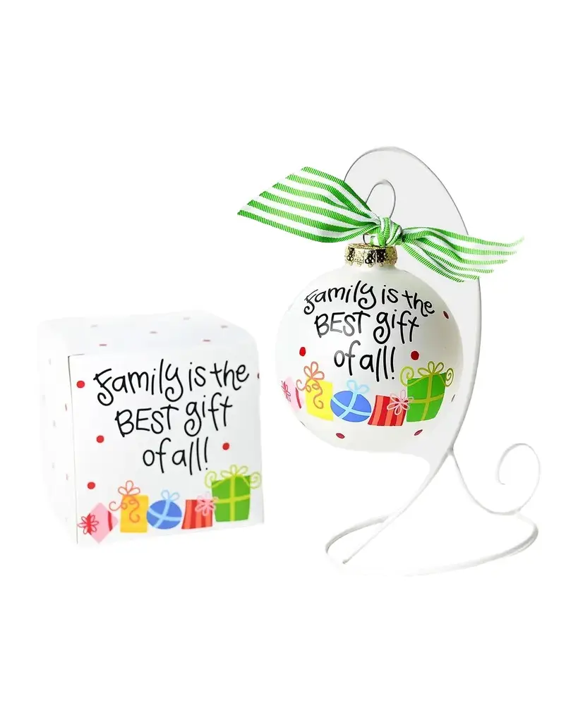 Family is the Best Gift Christmas Ornament with Stand Family is the Best Gift Christmas Ornament with Stand