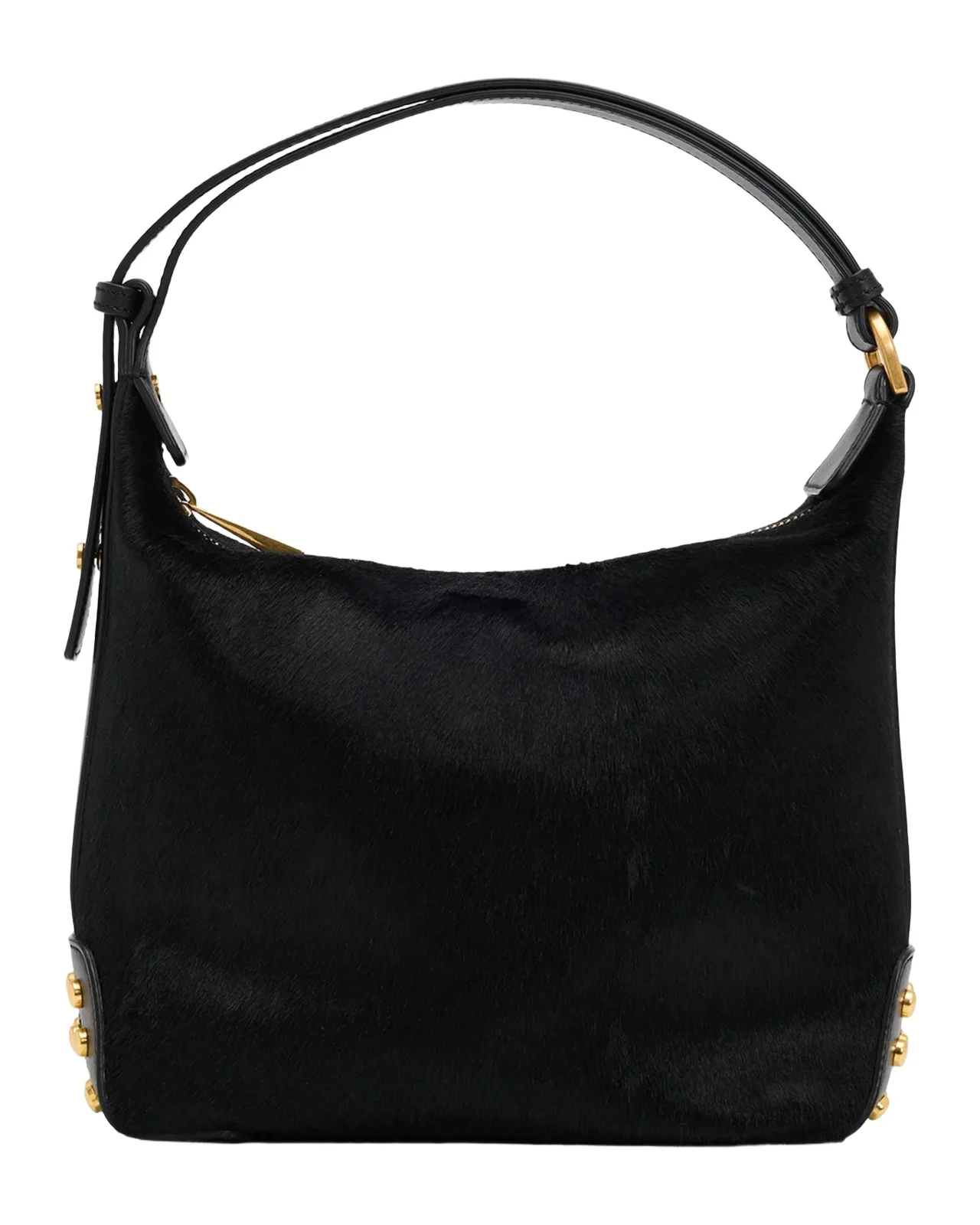 Mini Studded Calf Hair Top-Handle Bag Mini Studded Calf Hair Top-Handle Bag