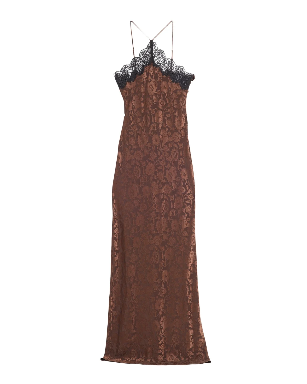 Rue Jacquard Lace-Trim Maxi Dress Rue Jacquard Lace-Trim Maxi Dress