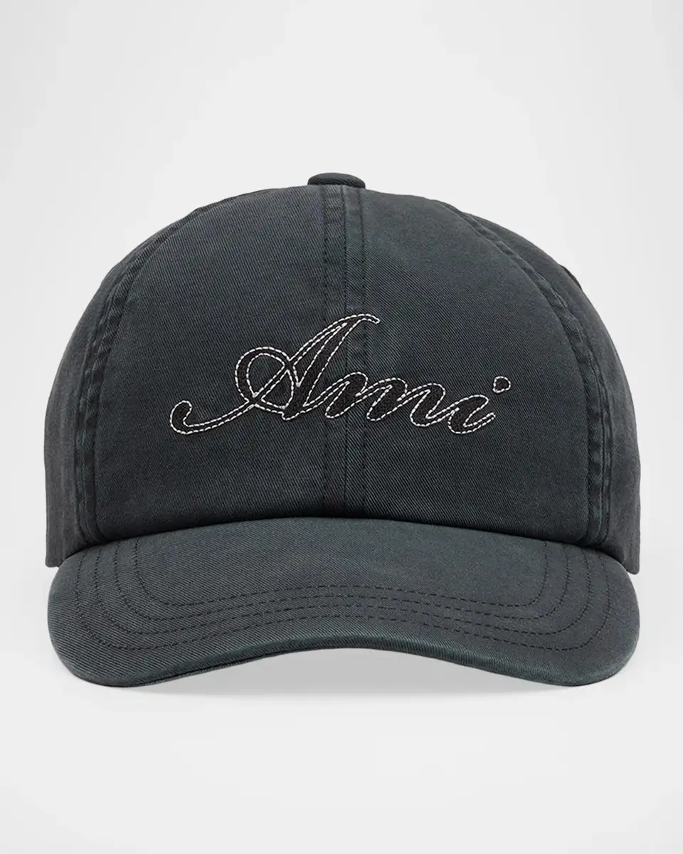 AMI PARIS Men's Ami Embroidery Baseball Cap | Thumbnail 2 AMI PARIS Men's Ami Embroidery Baseball Cap | Thumbnail 2