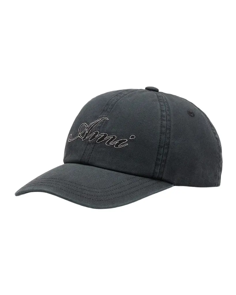 AMI PARIS Men's Ami Embroidery Baseball Cap
