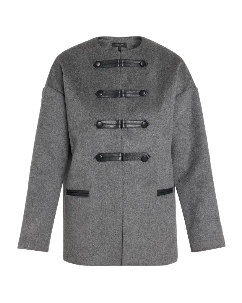 rag & bone Stefan Regalia Wool Coat
