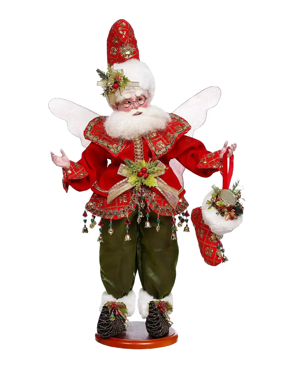Mark Roberts Stocking Stuffing Fairy on Base, 22" | Thumbnail 2 Mark Roberts Stocking Stuffing Fairy on Base, 22" | Thumbnail 2
