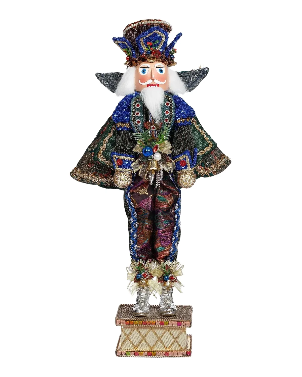 Mark Roberts Small Peacock Nutcracker Figure
