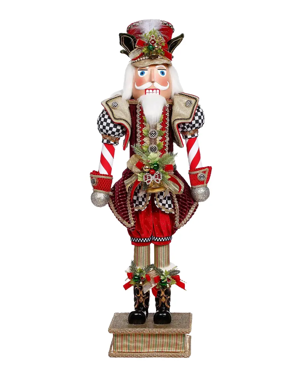 Mark Roberts Medium North Pole Checkered Nutcracker Figure | Thumbnail 2 Mark Roberts Medium North Pole Checkered Nutcracker Figure | Thumbnail 2