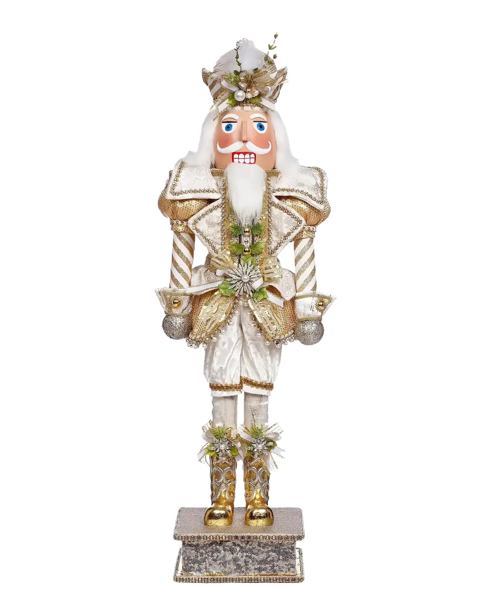 Mark Roberts Medium White Christmas Nutcracker Figure | Thumbnail 2
