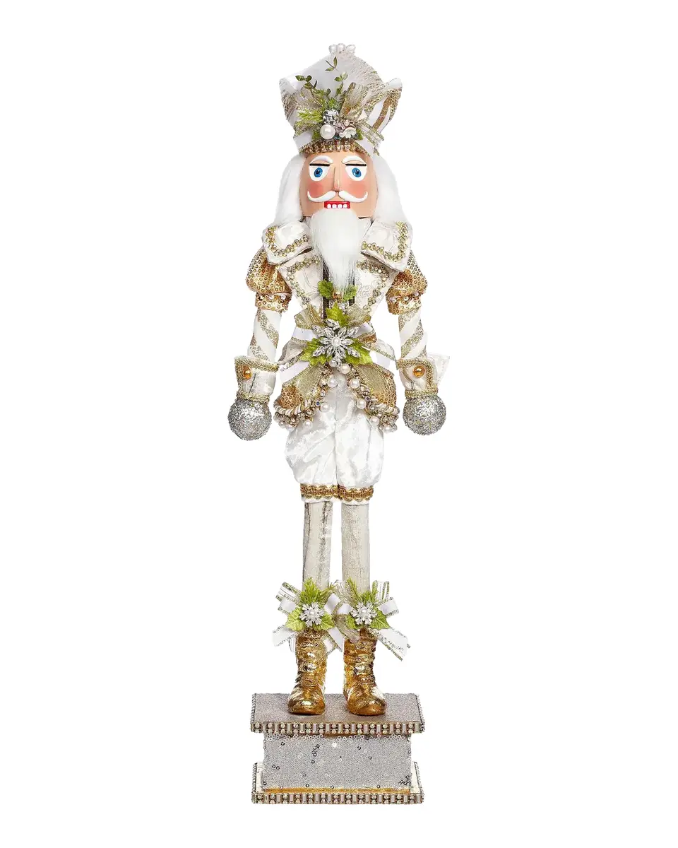 Mark Roberts Small White Christmas Nutcracker Figure | Thumbnail 2 Mark Roberts Small White Christmas Nutcracker Figure | Thumbnail 2