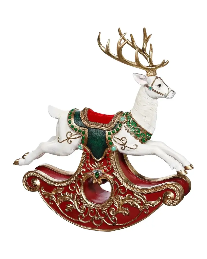 Mark Roberts Rocking Deer Figure