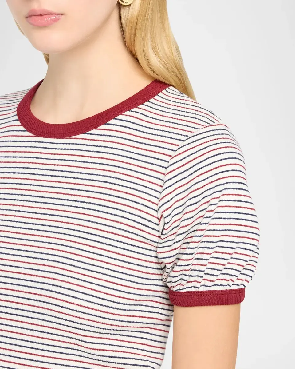 rag & bone The Essential Striped Pima Cotton T-Shirt | Thumbnail 5 rag & bone The Essential Striped Pima Cotton T-Shirt | Thumbnail 5