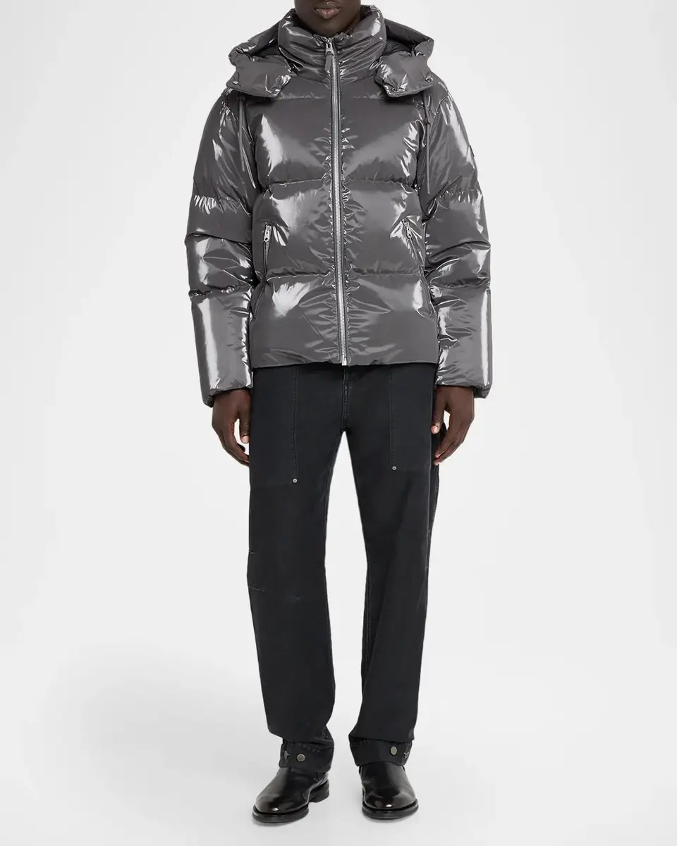 Mackage Men's Kent-Glo High-Gloss Down Jacket | Thumbnail 2