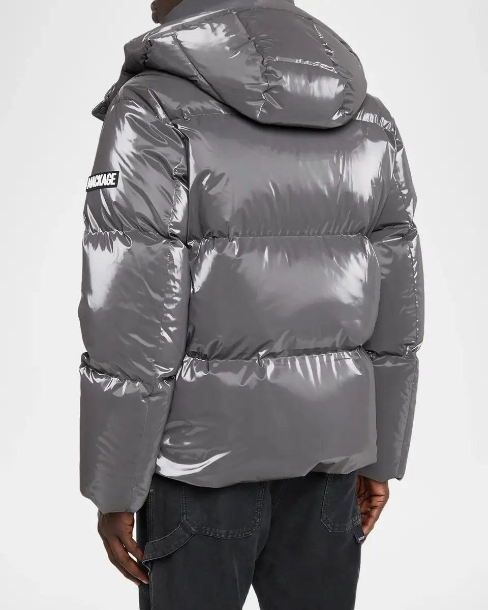 Mackage Men's Kent-Glo High-Gloss Down Jacket | Thumbnail 3