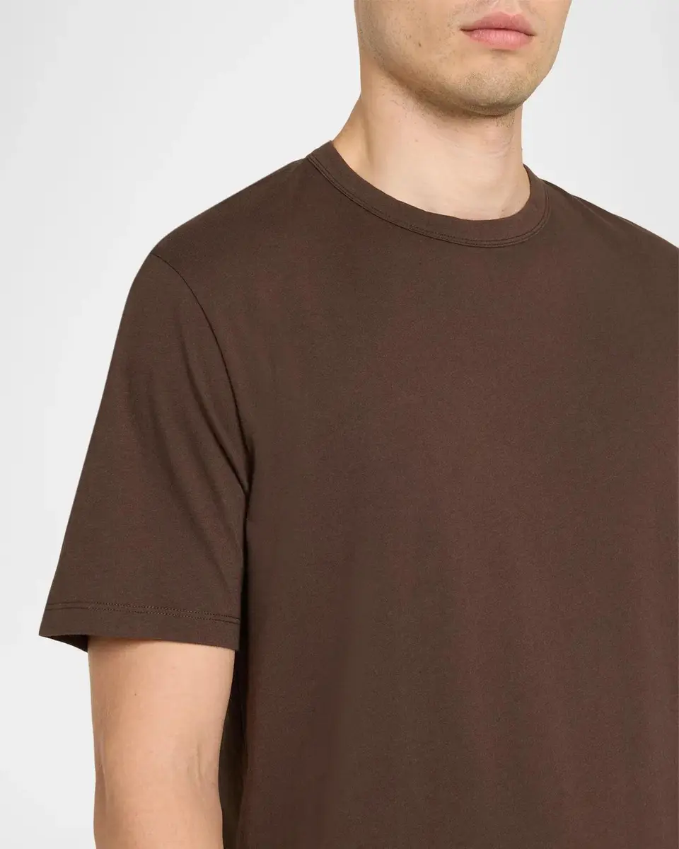 OFFICINE GÉNÉRALE Men's Organic Cotton Solid T-Shirt | Thumbnail 5 OFFICINE GÉNÉRALE Men's Organic Cotton Solid T-Shirt | Thumbnail 5