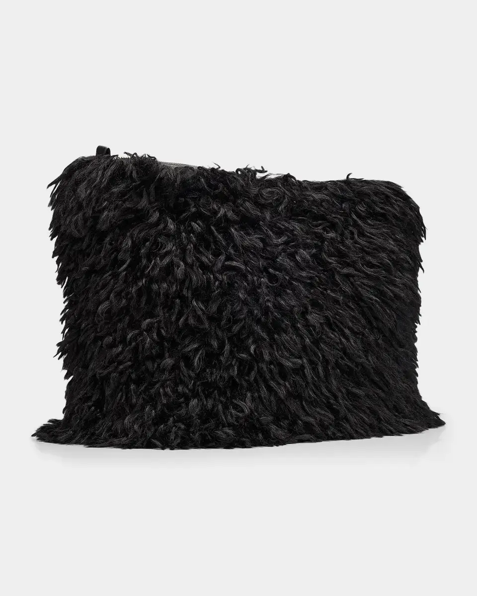 L'Agence Faux Fur Clutch | Thumbnail 3 L'Agence Faux Fur Clutch | Thumbnail 3