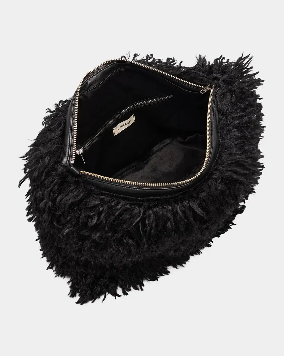 L'Agence Faux Fur Clutch | Thumbnail 4 L'Agence Faux Fur Clutch | Thumbnail 4
