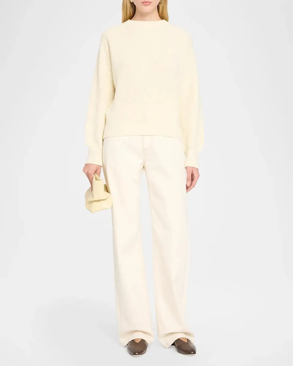 SLVRLAKE Florence Wool Crewneck Sweater | Thumbnail 2 SLVRLAKE Florence Wool Crewneck Sweater | Thumbnail 2