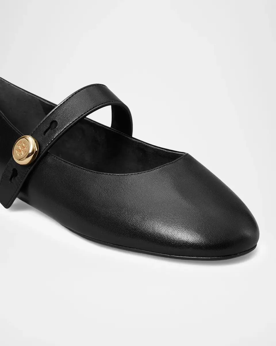 Tory Burch Romy Leather Mary Janes | Thumbnail 2 Tory Burch Romy Leather Mary Janes | Thumbnail 2