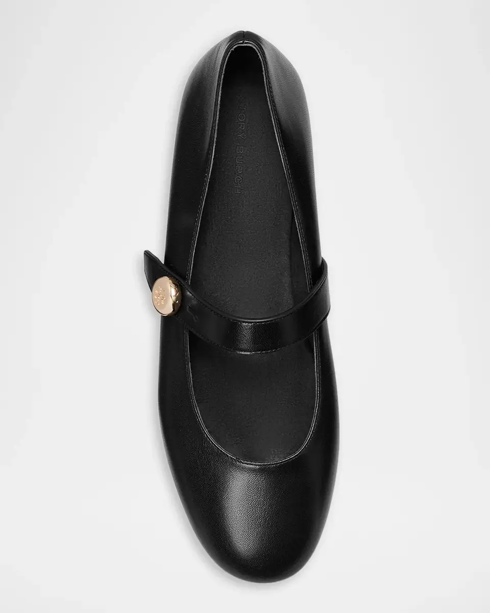 Tory Burch Romy Leather Mary Janes | Thumbnail 3 Tory Burch Romy Leather Mary Janes | Thumbnail 3